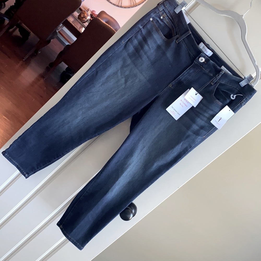 Skinny Girl Midrise “Skinny Crop” Jeans
